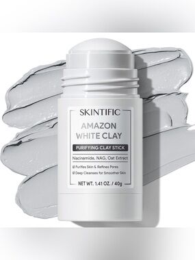 🔮 3/$21 🔮 SKINTIFIC Amazon White Clay Purifying Clay Stick